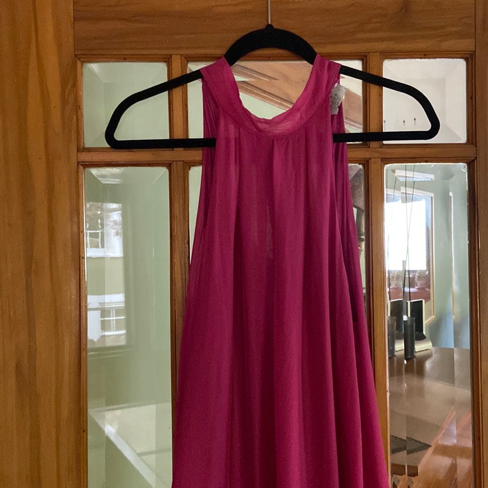 Italian made silk maxi